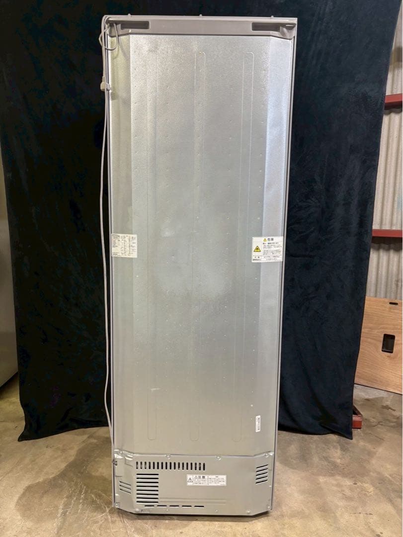 AQUA 4ドア冷蔵庫 AQR-36K(S) 2021年製 355L シルバー