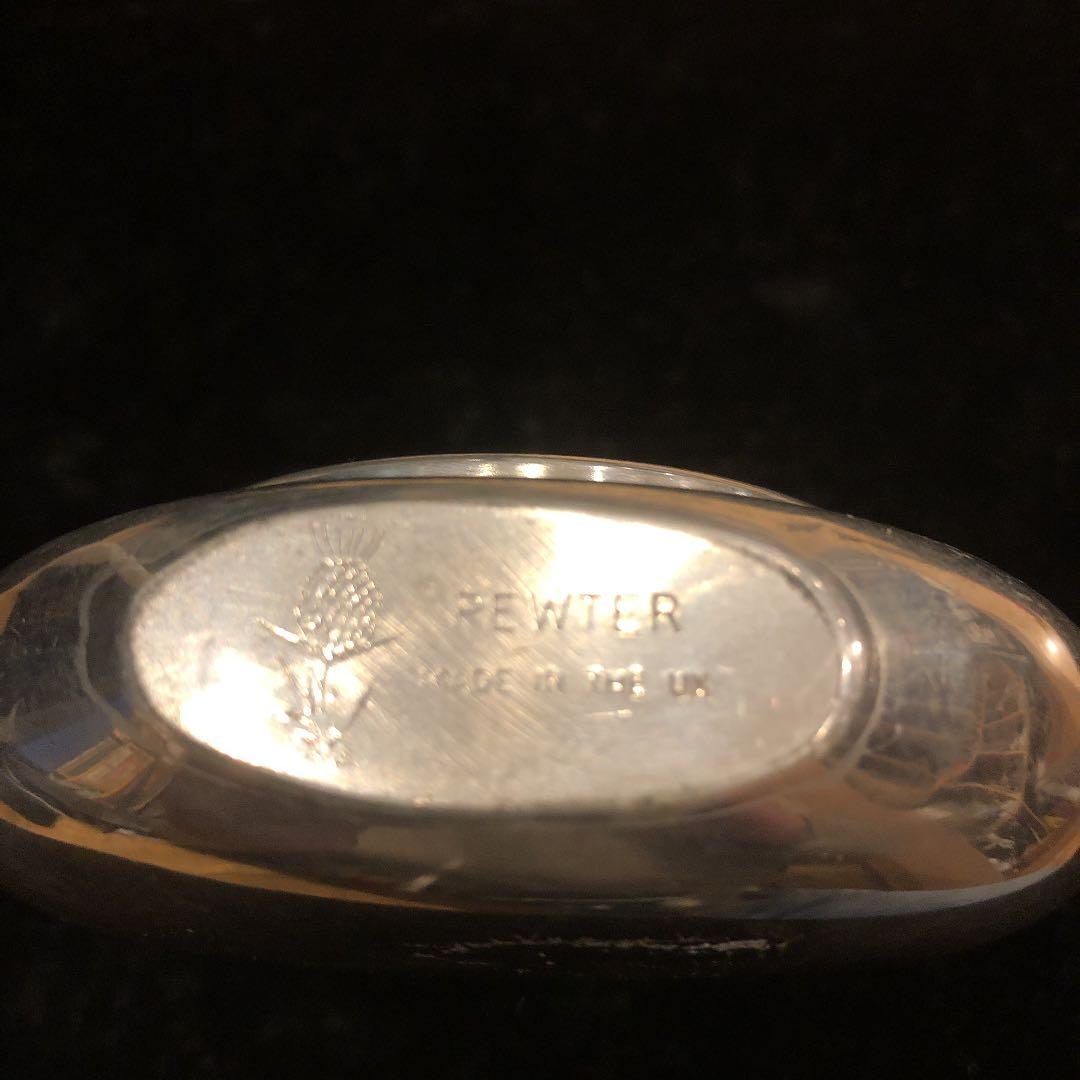 アンティーク　ピューターウイスキーキーパー　イギリス