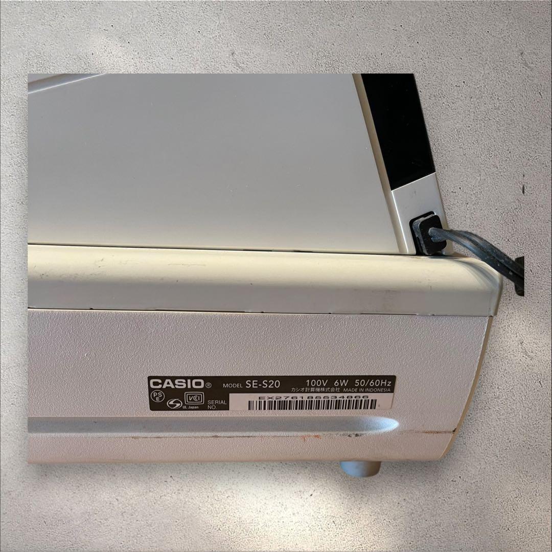 カシオレジスター　SE-S20/NL200　人気機種　送料無料
