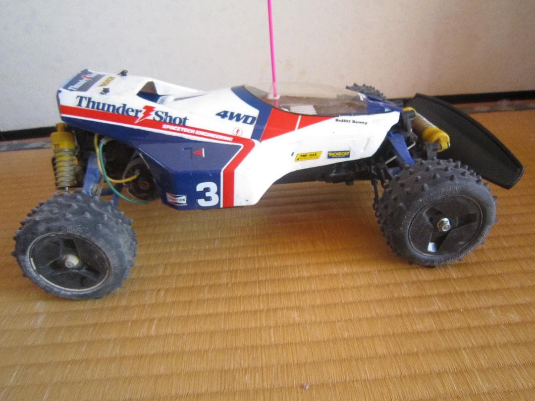 ミ*ン様 完全動作品 1/10 タミヤ サンダーショット オークション赤字価格ス