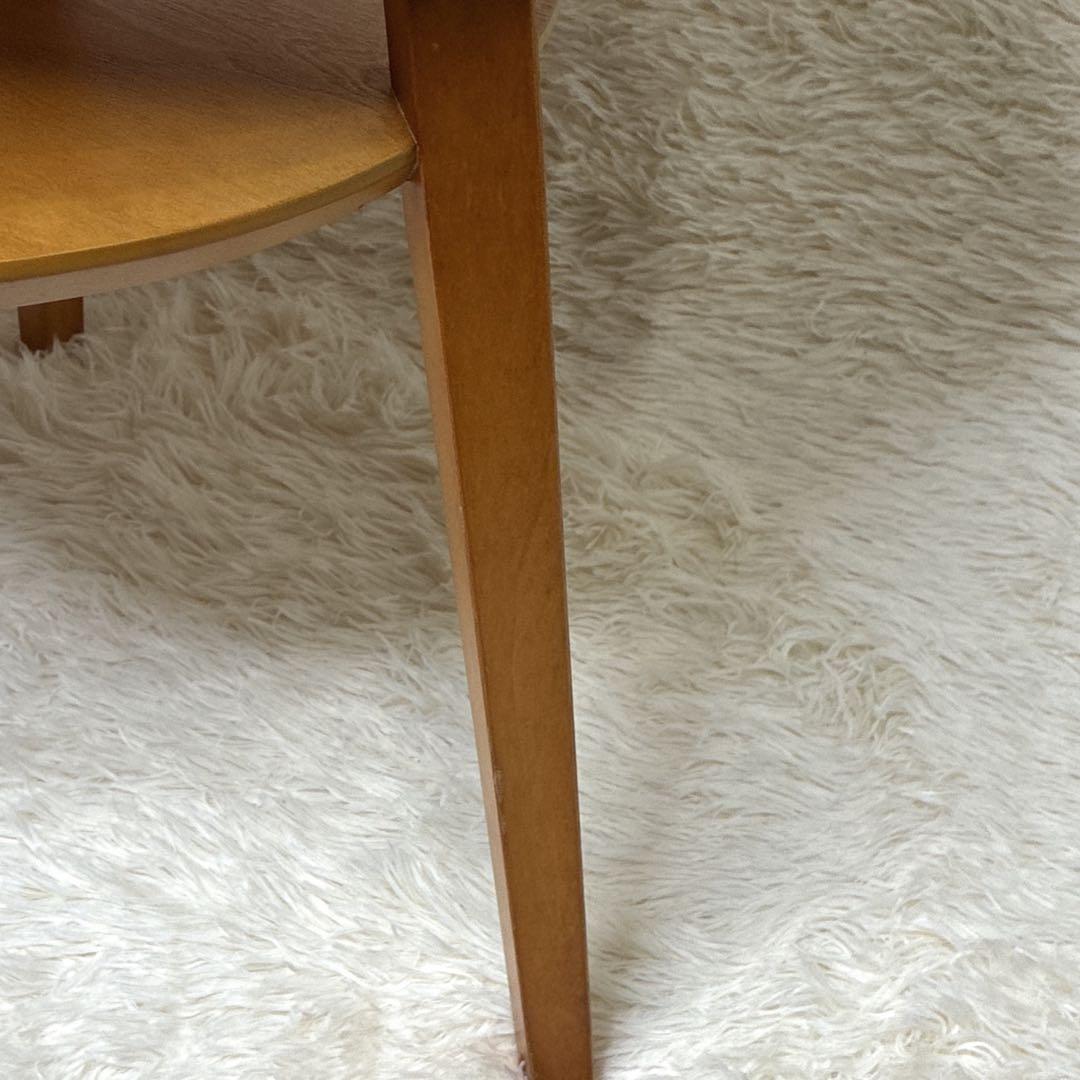 ACTUS アクタス サイドテーブル 丸テーブル 曲木 ソファテーブル 花台