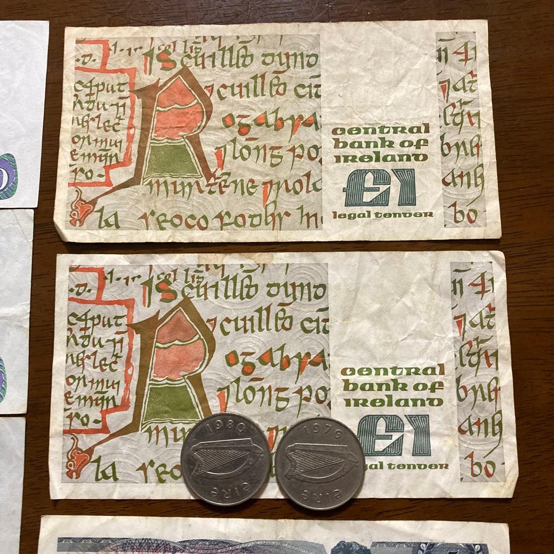 外国紙幣 イギリス スコットランド スウェーデン アイルランド 旧紙幣 旧硬貨