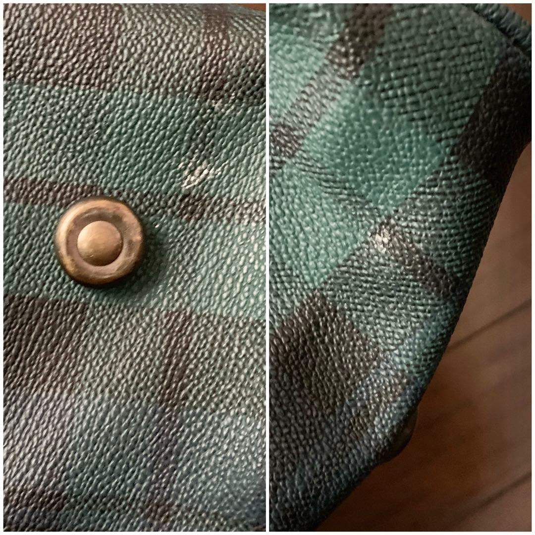 ラルフローレン ボストンバッグ 旅行用 南京錠 ブラシ ネームタグ付