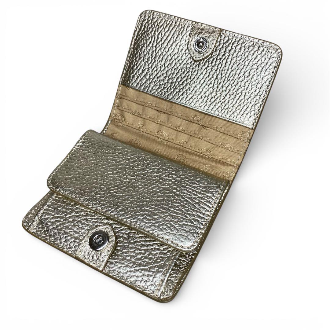 SALON DE ALFURD サロンドアルファード コンパクト二つ折り財布 星