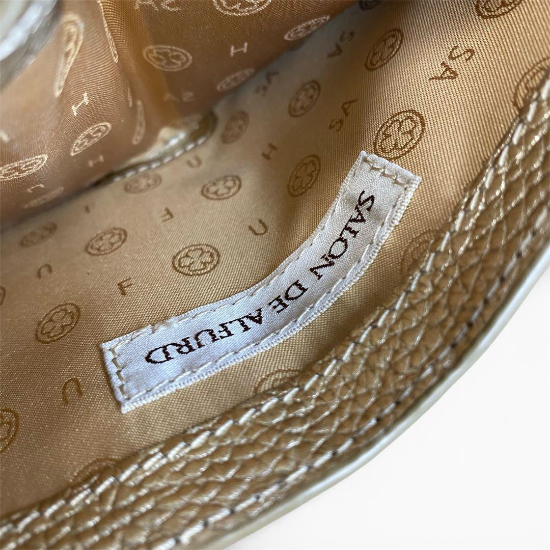 SALON DE ALFURD サロンドアルファード コンパクト二つ折り財布 星