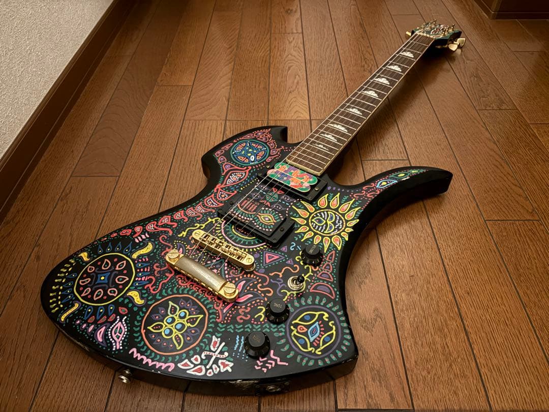 サイケペイント・MG-480X風hideモデル。モッキンバード