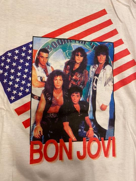 BON JOVI JAPAN TOUR FINAL '90-'91 Tシャツ L