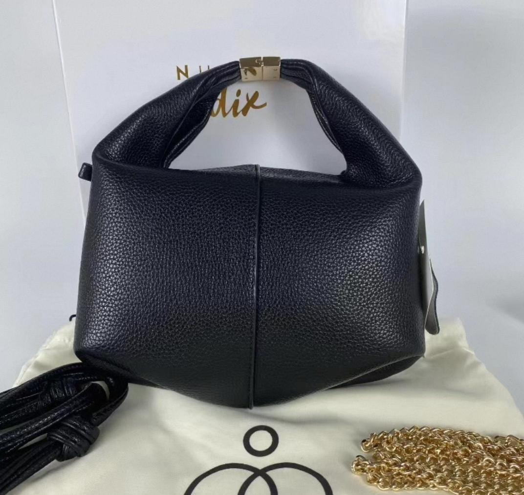 即日発送 ~ POLÈNE ブラックショルダーバッグ