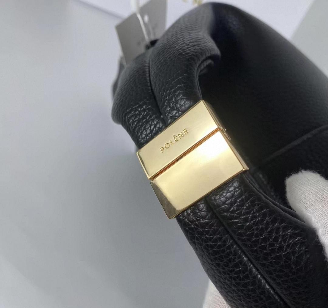 即日発送 ~ POLÈNE ブラックショルダーバッグ