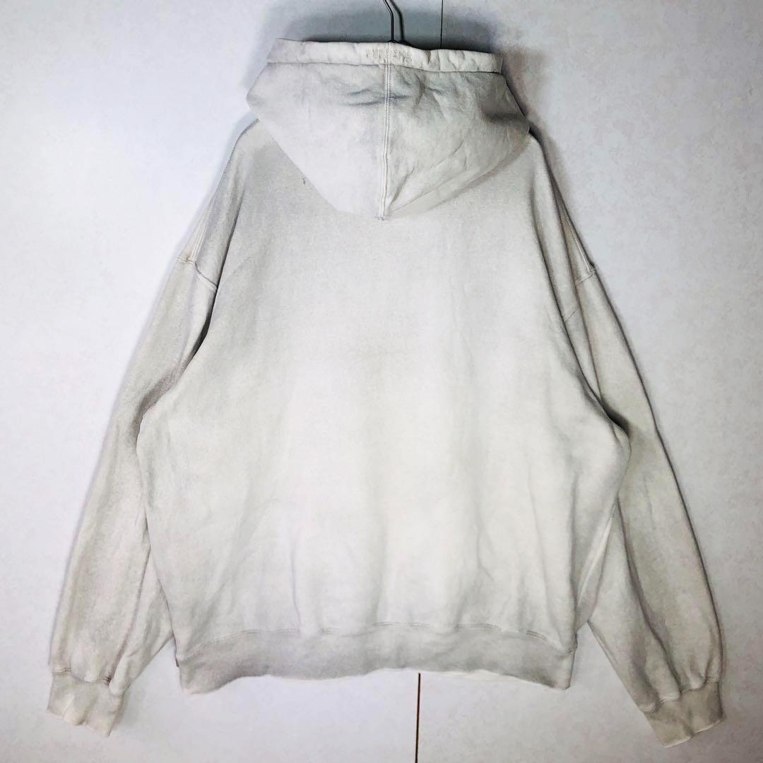 【人気モデル】シュプリーム Sロゴ ヴィーンテージ加工 パーカー XLサイズ