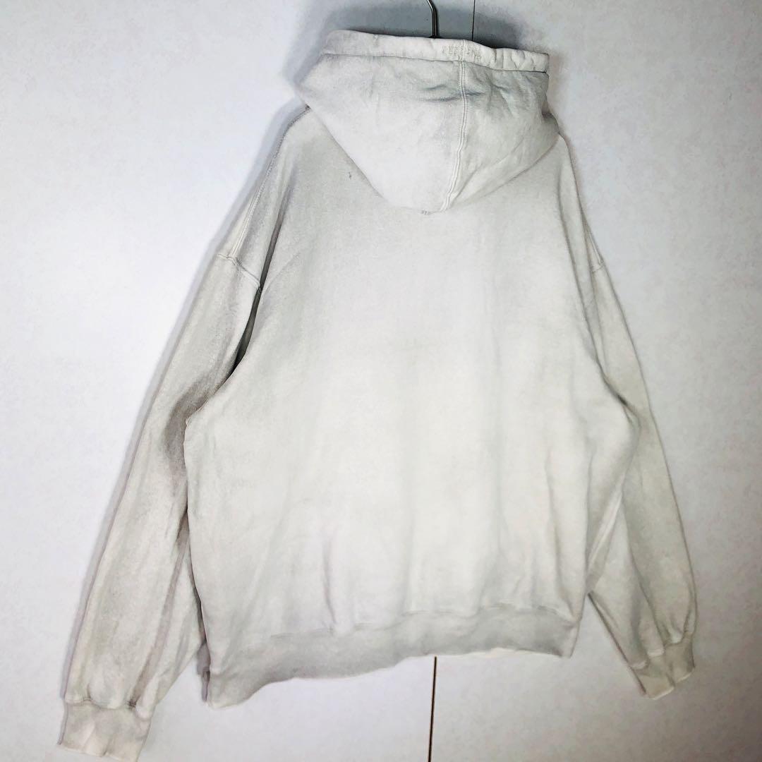 【人気モデル】シュプリーム Sロゴ ヴィーンテージ加工 パーカー XLサイズ