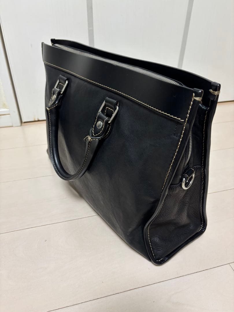 STEFANOMANO ステファノマーノ ブリーフケース　ブラック