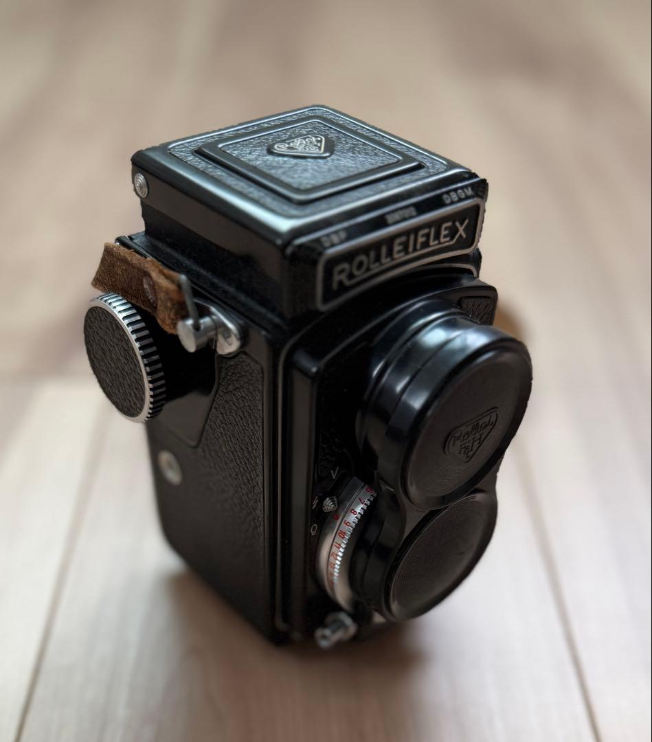 【美品】Rolleiflex 二眼レフカメラ　ベビーローライ　ブラック