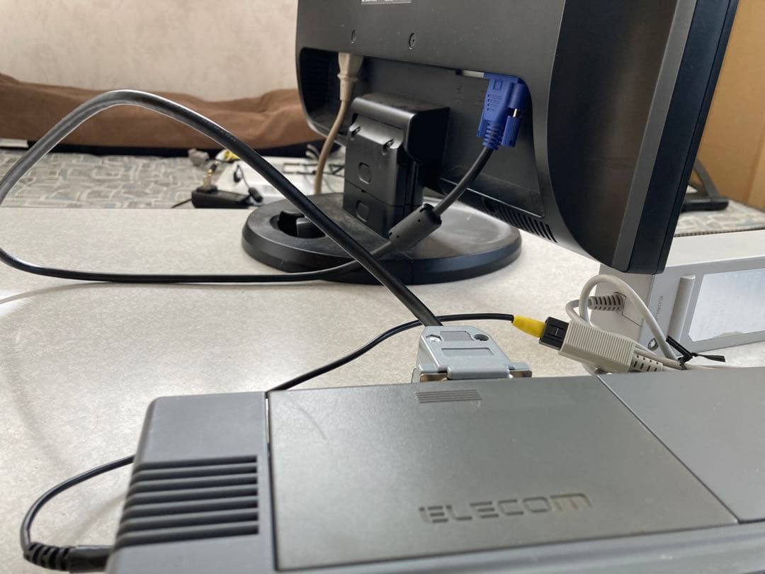 CRT PACK AD-98NSE 動作確認済み PC-9801ノート用エレコム