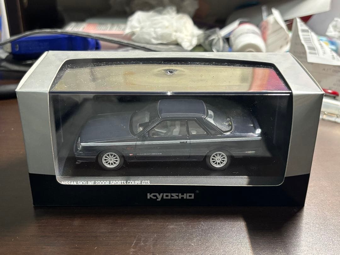 京商　1/43日産スカイライン2ドアクーペGTSツインカム24Vターボニスモ