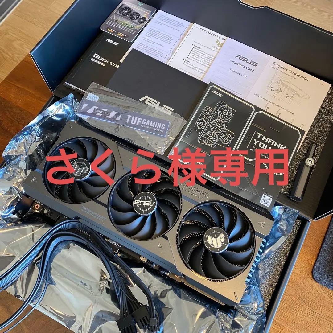 グラフィックボード・グラボ・ビデオカード ASUS TUF Gaming RTX4070Ti. OC 12GB