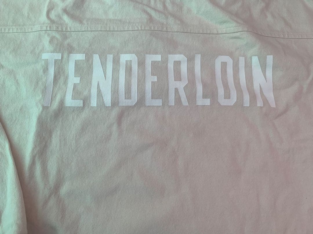 TENDERLOIN 7分袖トレーナー きなり色