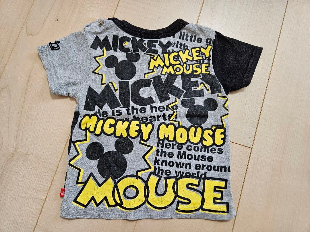 BABY DOLL ミッキーマウス Tシャツ 80