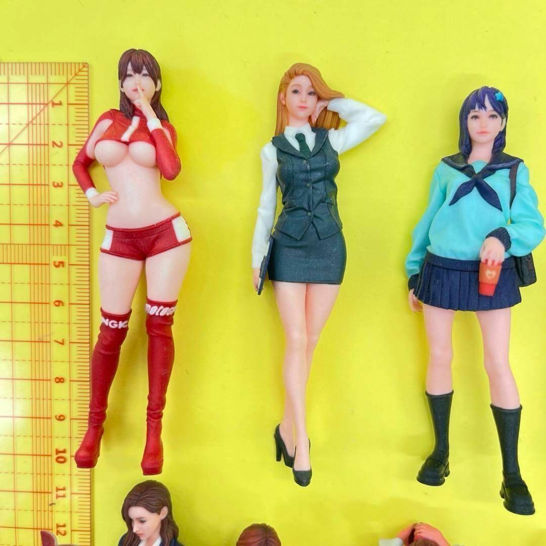 1/18 オーシャンコスモス　フィギュア8体　完成品　1/64より大