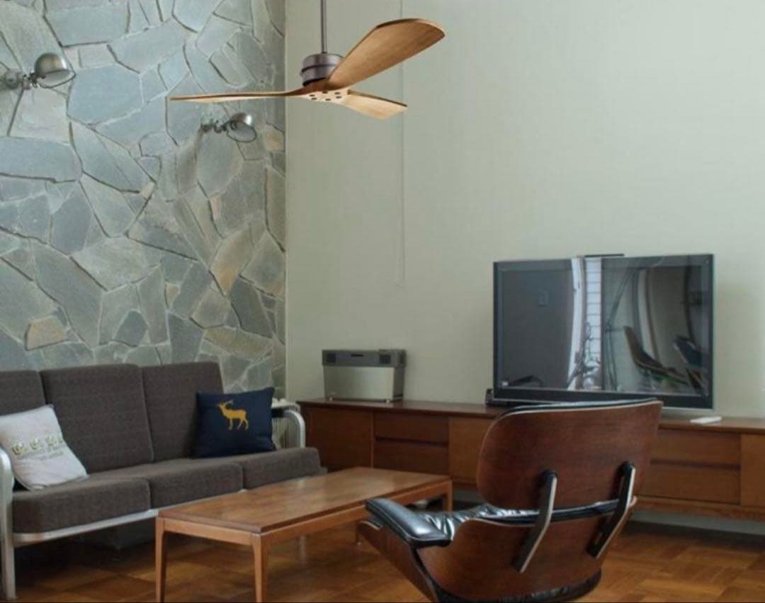 HERMOSA ハモサ製 ウッドシーリングファン CF-005DCNT 未使用品