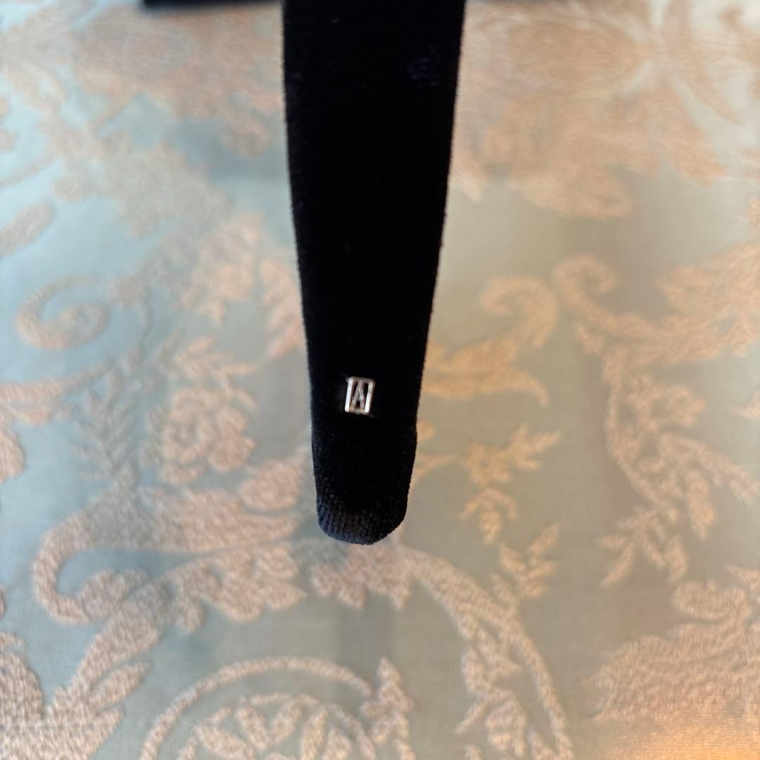 アレクサンドルドゥパリ　ベロア　カチューシャ　2.5センチ　TIMELESS