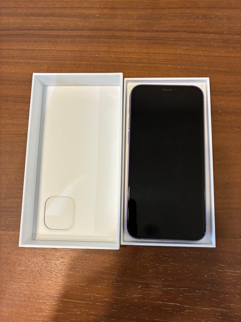 iPhone12 128GB パープル バッテリー88%