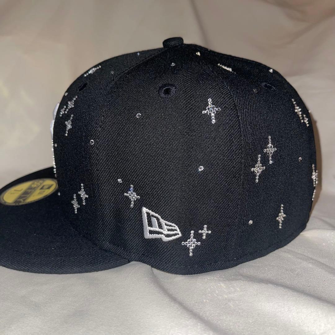 Misa ジュエルキャップ ヤンキース ブラック 738