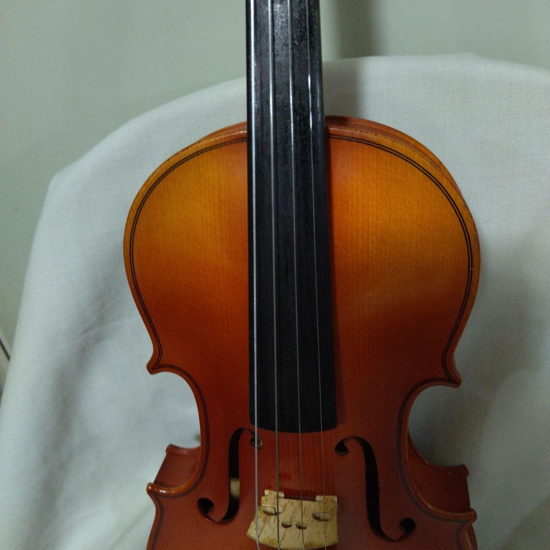 ♥7才前後の子供用♥スズキバイオリン1/4メンテ済み♥品番220♥弓ケ―ス松脂付