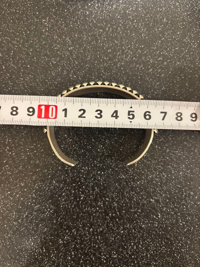 値下げ明日まで　Navajo インディアンジュエリー　Ｌ　Tahe バングル