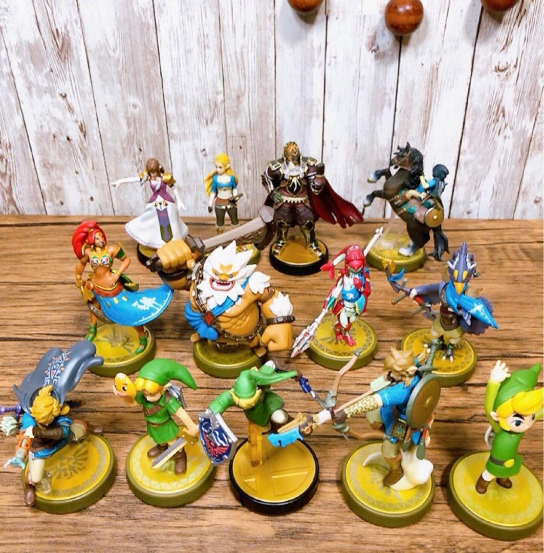 B ゼルダの伝説ティアキンブレワイアミーボ amiibo13体セットリンク英傑