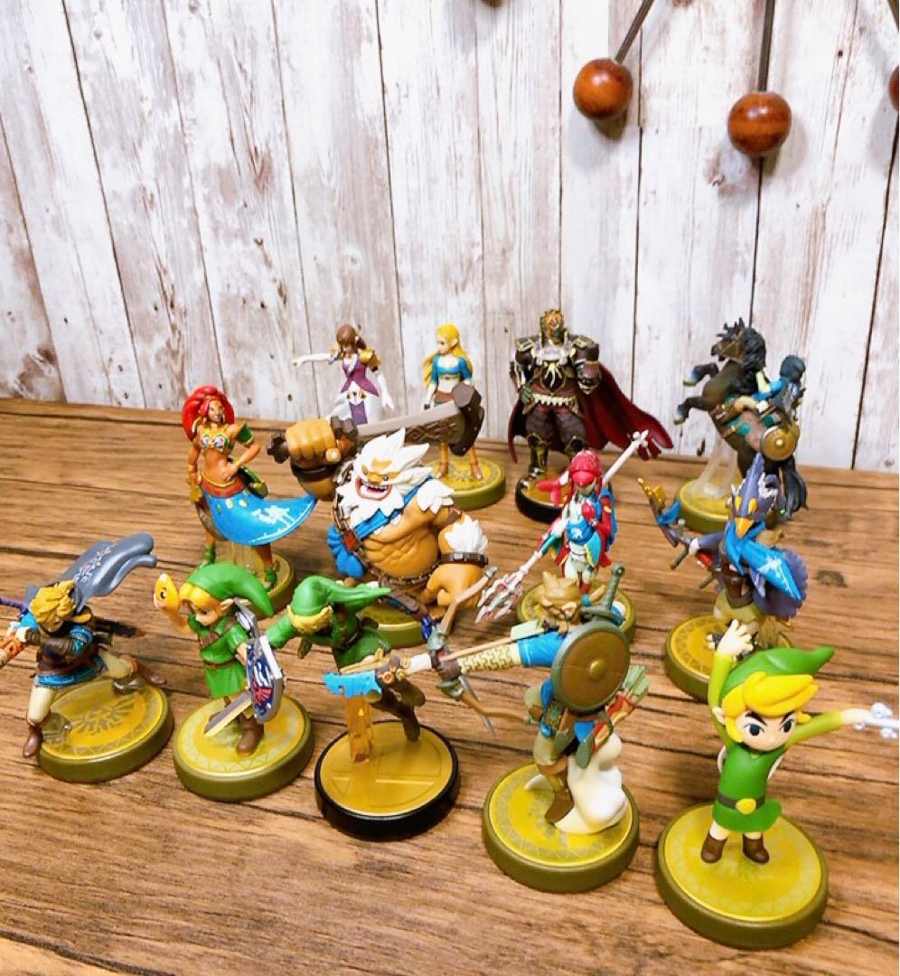 B ゼルダの伝説ティアキンブレワイアミーボ amiibo13体セットリンク英傑
