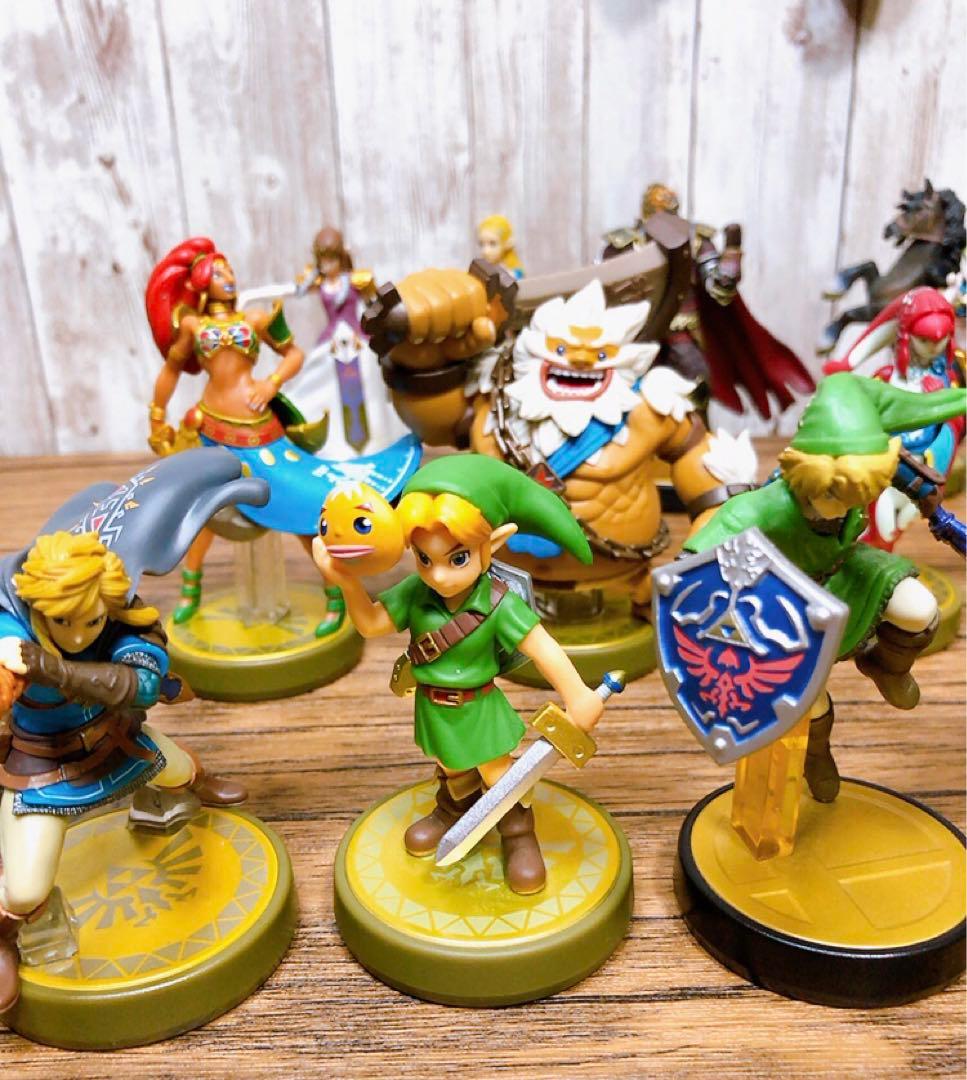 B ゼルダの伝説ティアキンブレワイアミーボ amiibo13体セットリンク英傑