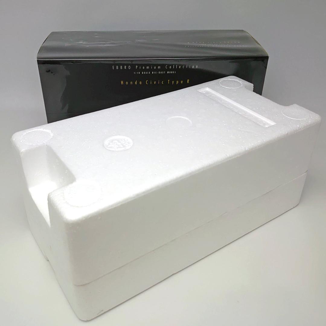 《未使用》1/18　EBBRO　ホンダ　シビック　タイプ　R　2015　白　模型