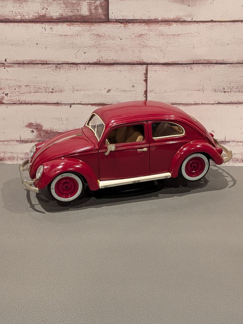 burago ブラーゴ ワインレッド ビートル 1/18 レトロ
