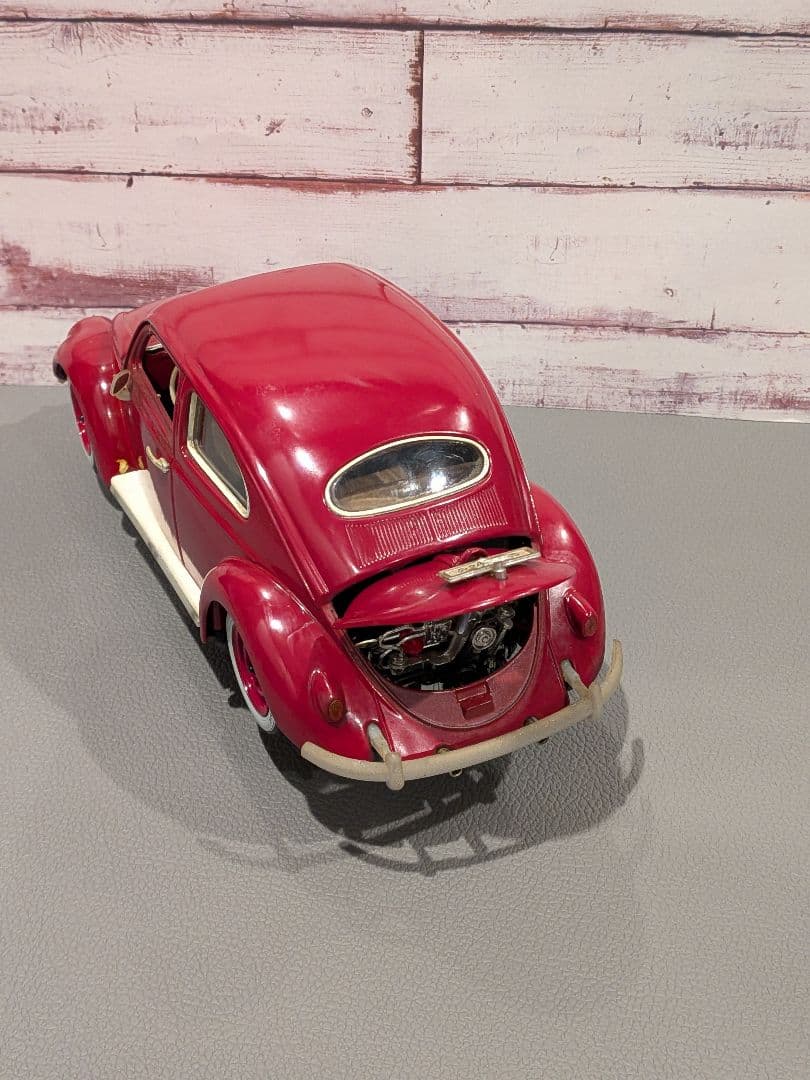 burago ブラーゴ ワインレッド ビートル 1/18 レトロ