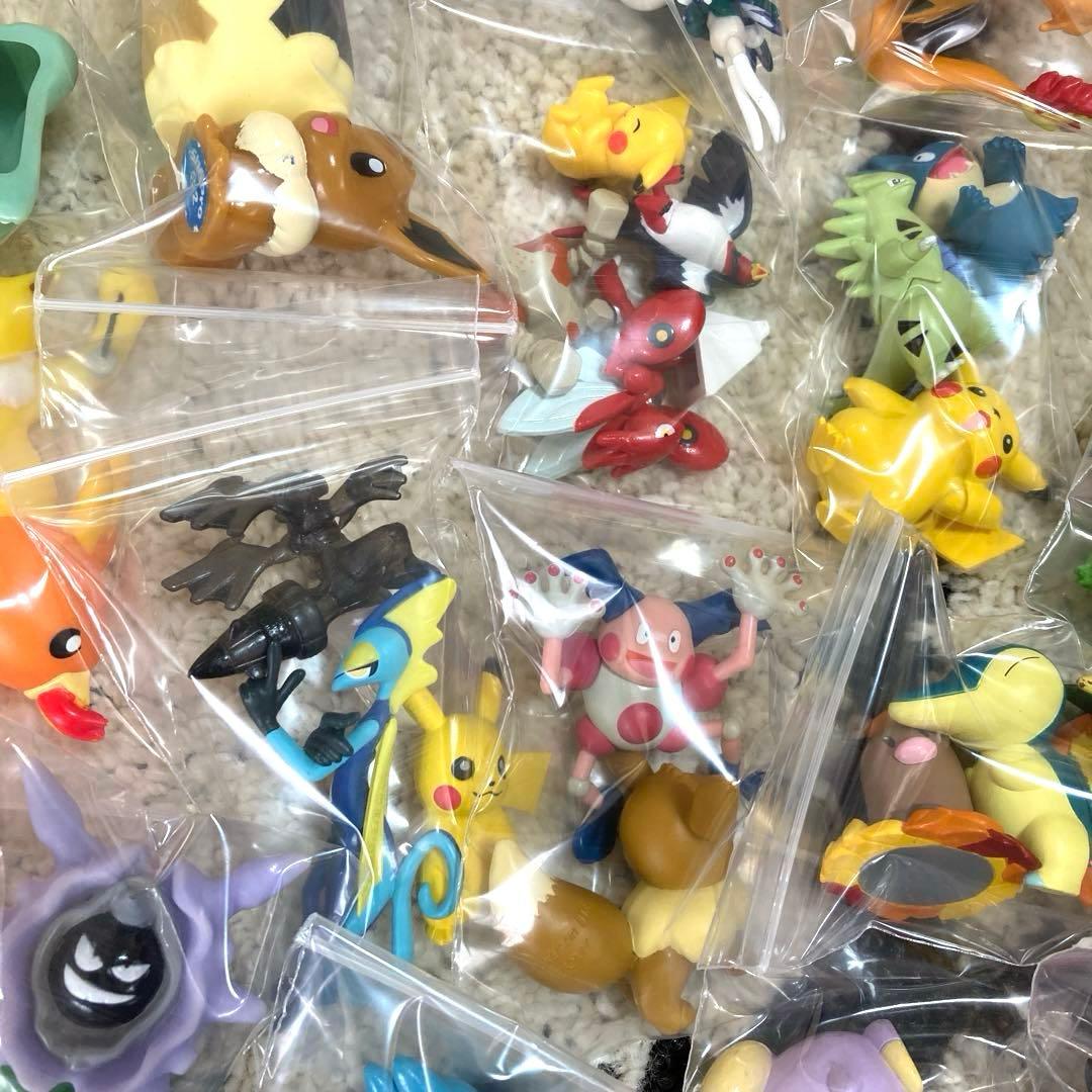 ポケモン　初期　平成レトロ　ミニフィギュア　指人形　モンコレ　大量　まとめ売り