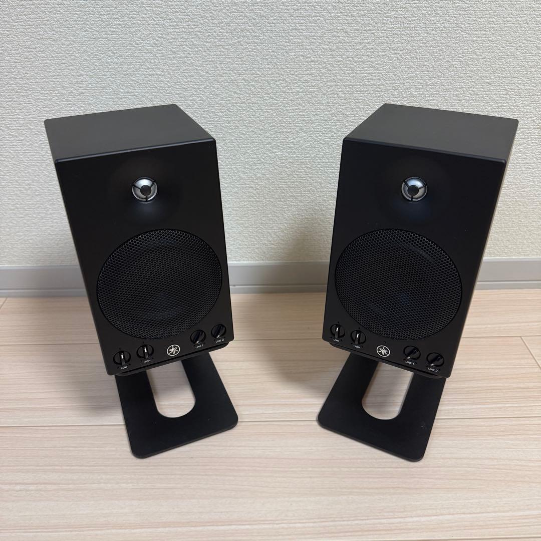 【セット】YAMAHA MSP3A モニタースピーカー+スタンド+ケーブル
