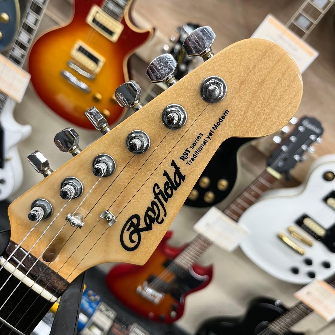 【11076】Rayfield ストラトキャスタータイプ P90 ホワイト