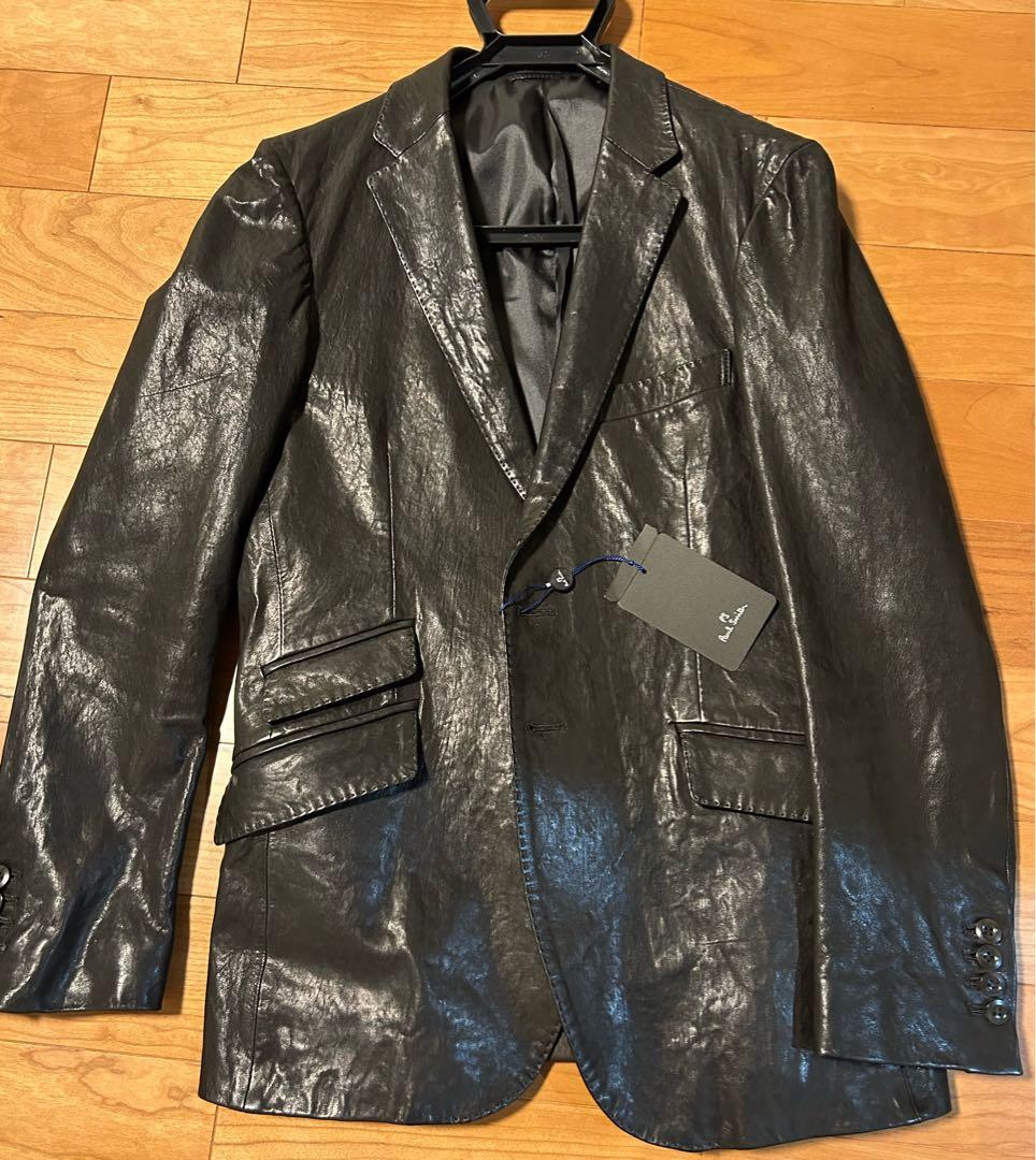 Paul Smithのレザーテーラードジャケット未使用品