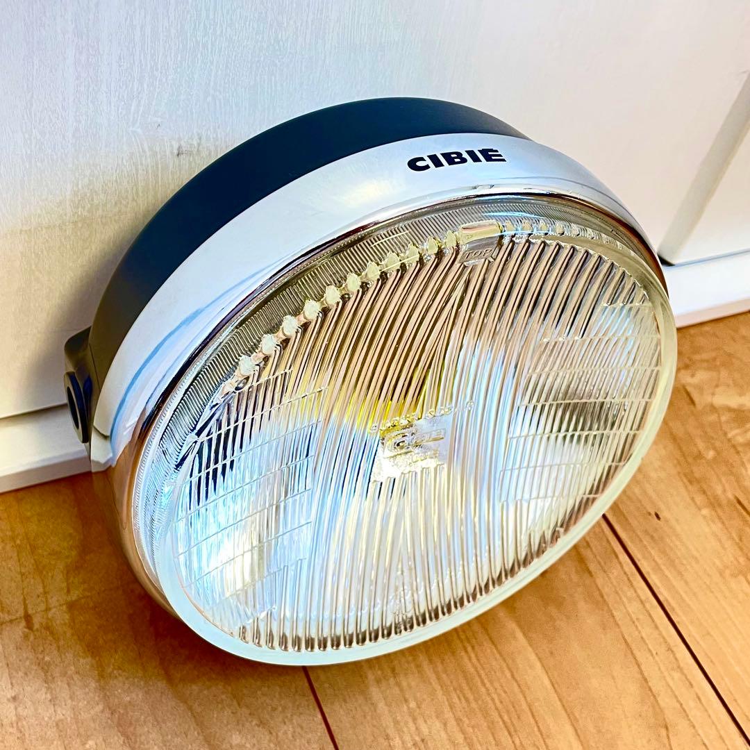 HHY！　当時物 シビエ 凹み ヘッドライト CIBIE