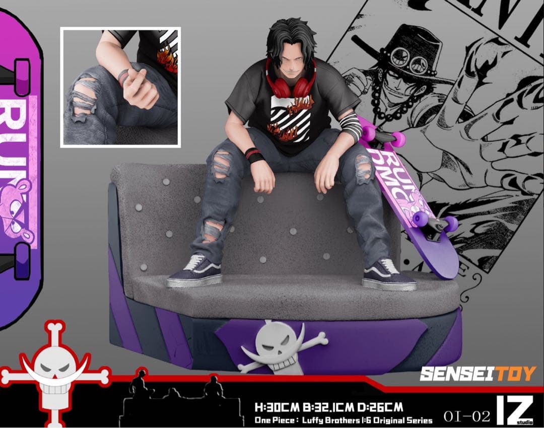 【ワンピース】One Piece Ace ガレージキットフィギュア エース