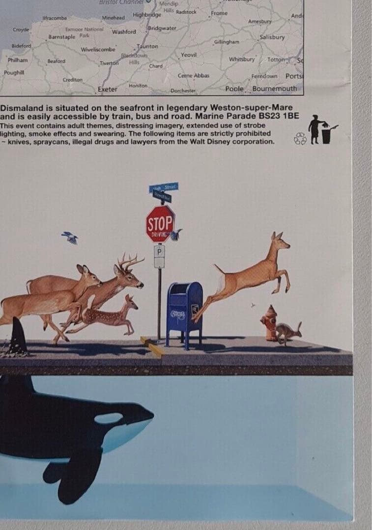 Banksy バンクシー Dismaland Bemusement 公式 ガイド