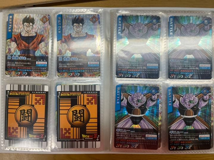 データカードダス ドラゴンボール W爆裂インパクト 100枚以上セット