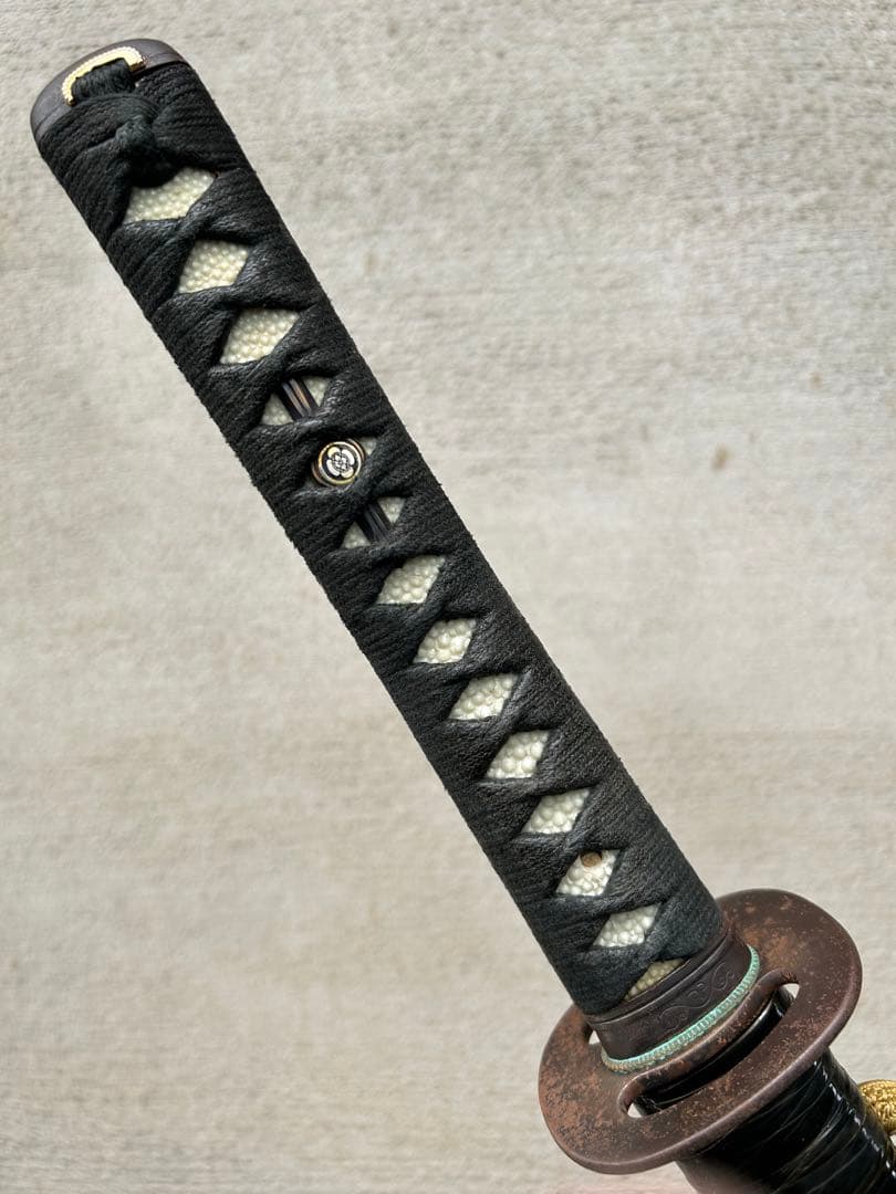 高級　居合刀　模造刀　日本刀　模擬刀　太刀　脇差　短刀　全長約103cm 現状品