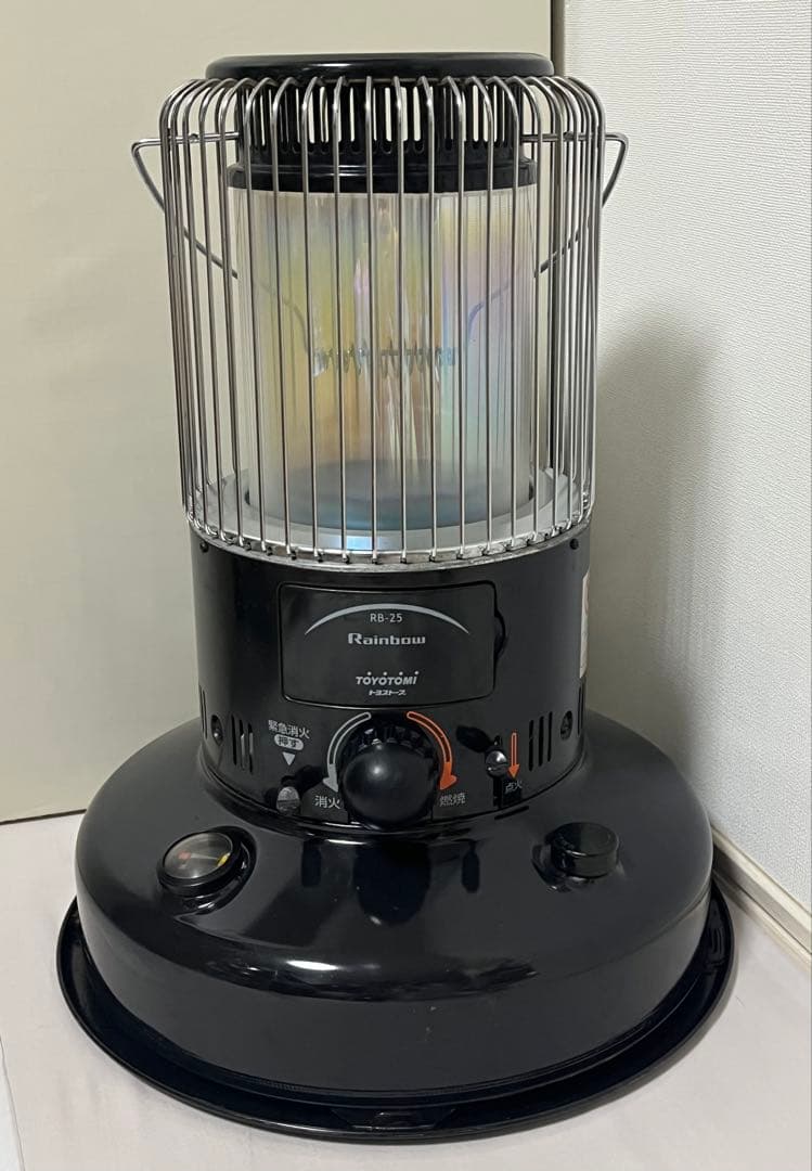 ★トヨトミ　石油ストーブ　レインボー RB-25 自然通気形開放式