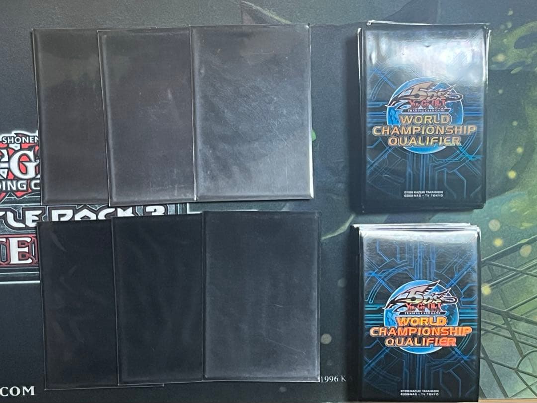 遊戯王　WCQスリーブ2010　青