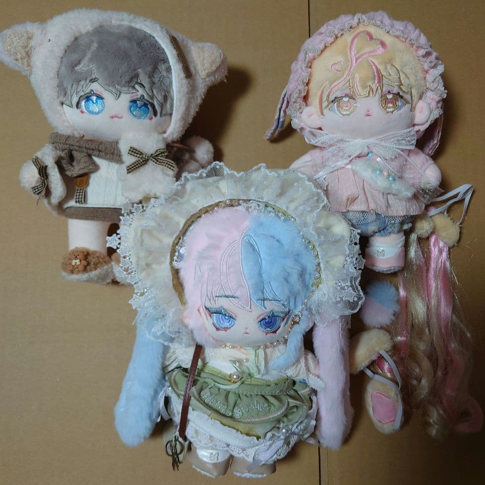 無属性 着せ替え ぬいぐるみ 20cm 中国 韓国 無属性ぬい 本体 5