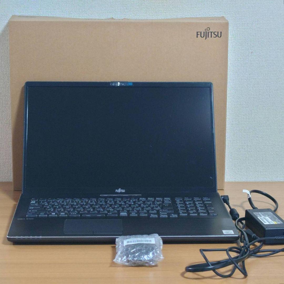 富士通　ノートPC　NH90/E2　FMVN90E2B　17.3型　ブラック