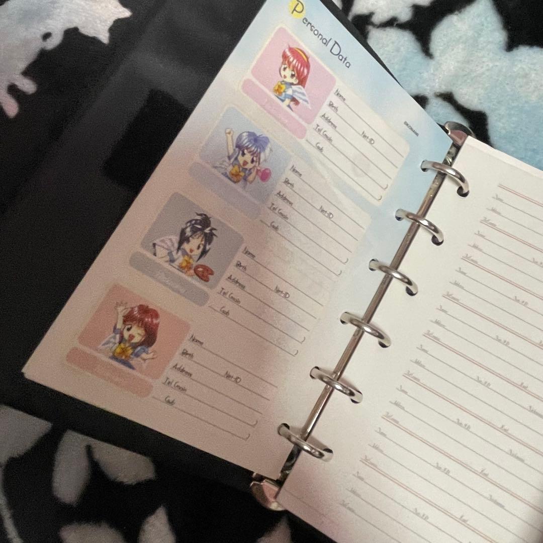 ときめきメモリアル 手帳 システム手帳 ツイングラス