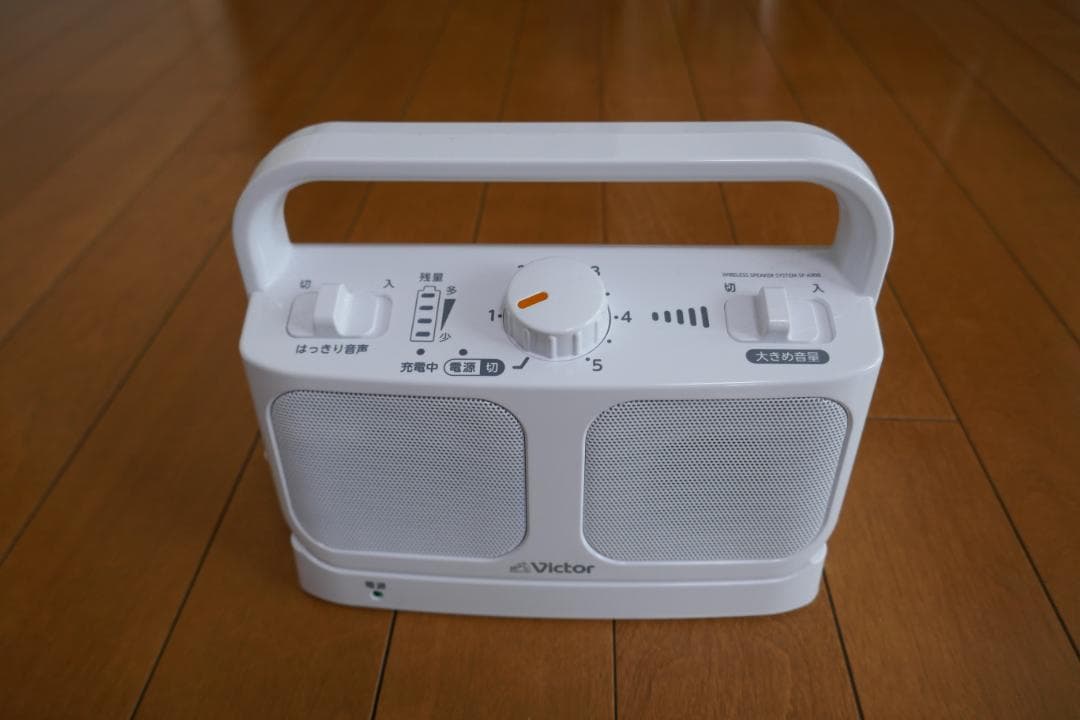 ビクター　テレビ用スピーカー みみ楽 ホワイト SP-A900-W